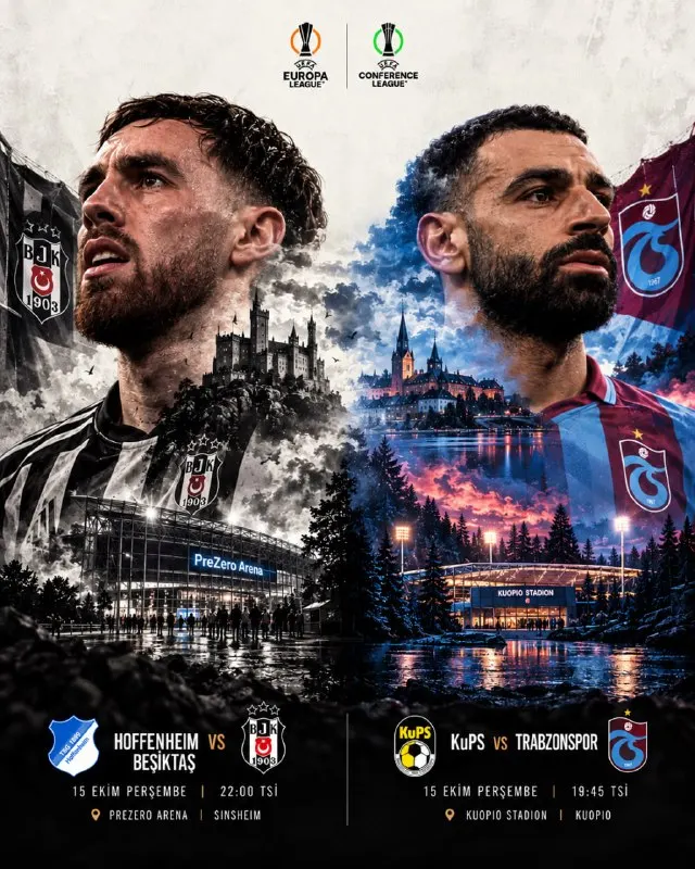 Betkanyon Telegram: AVRUPA'DA SAHNE⚽️BEŞİKTAŞ VE TRABZONSPOR’UN💜 🇪🇺 Hoffenheim 🆚 Beşiktaş 🏆 KuPS 🆚…