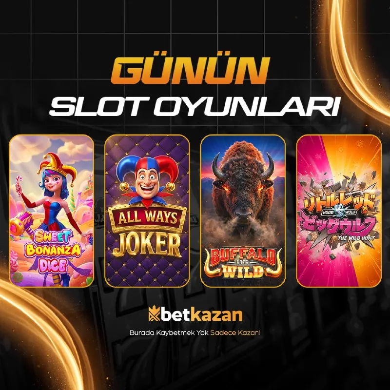 Betkazan Telegram: 🎰 OYUN KEYFİNE YENİ BİR SOLUK! 🔥 Birbirinden farklı temalar, renkli dünyalar ve…