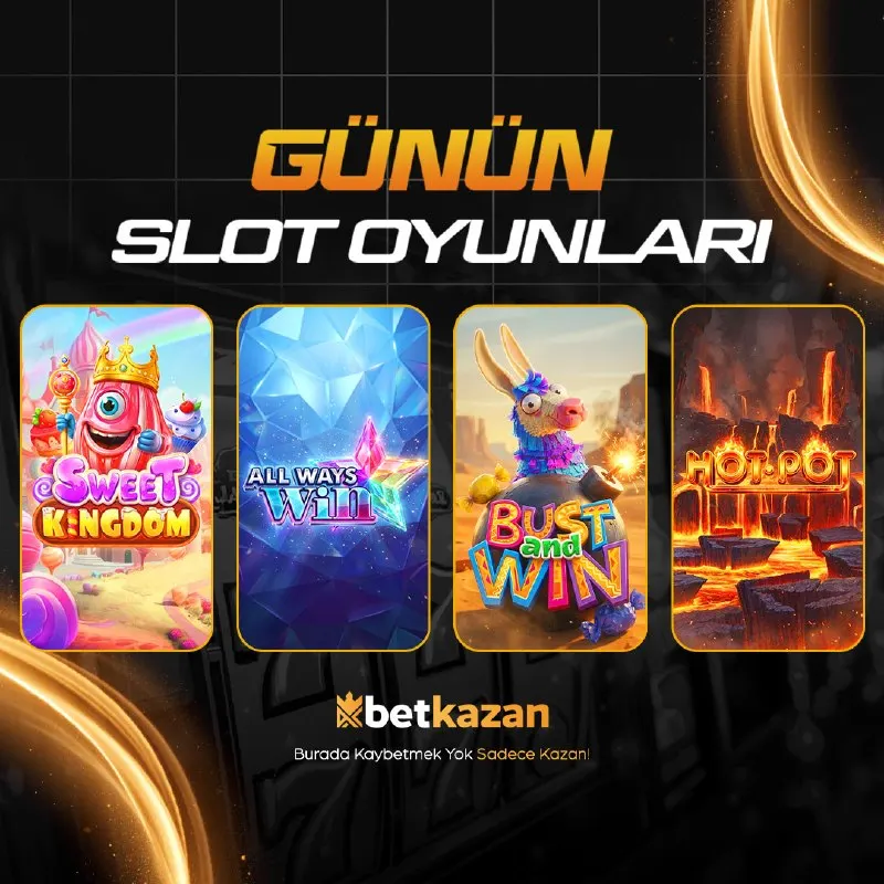 Betkazan Telegram: 👑 OYUN SAHNESİNDE YENİ FAVORİLER! 🎰 Krallığın ihtişamından değerli taşlara…