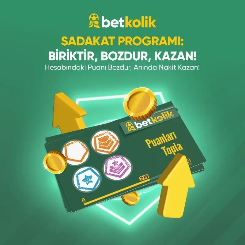 Betkolik Telegram: 💎 Sadakat Programı: Kazancın En Sadık Dostu! 💚 Profiline gir ve Sadakat…