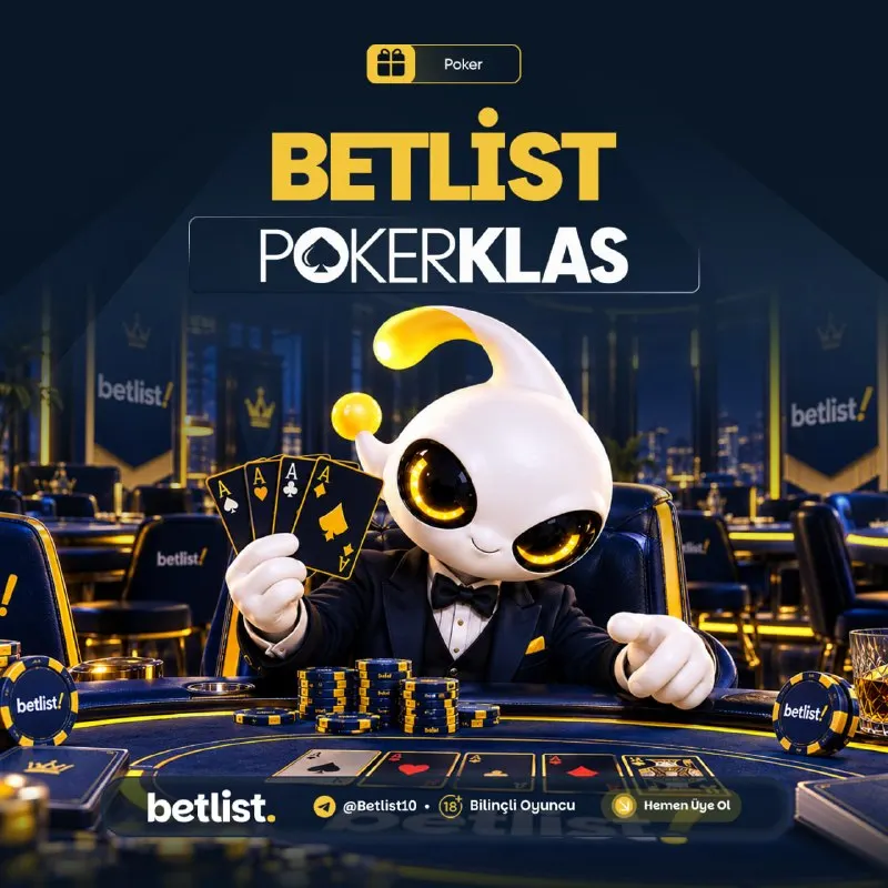 Betlist Telegram: 🔠🔠🔠🔠🔠🔠🔠🅰️🔠 ♥️ PokerKlas İle Masanın Hakimi Olmaya Hazır Mısın? 🤩 Stratejini…