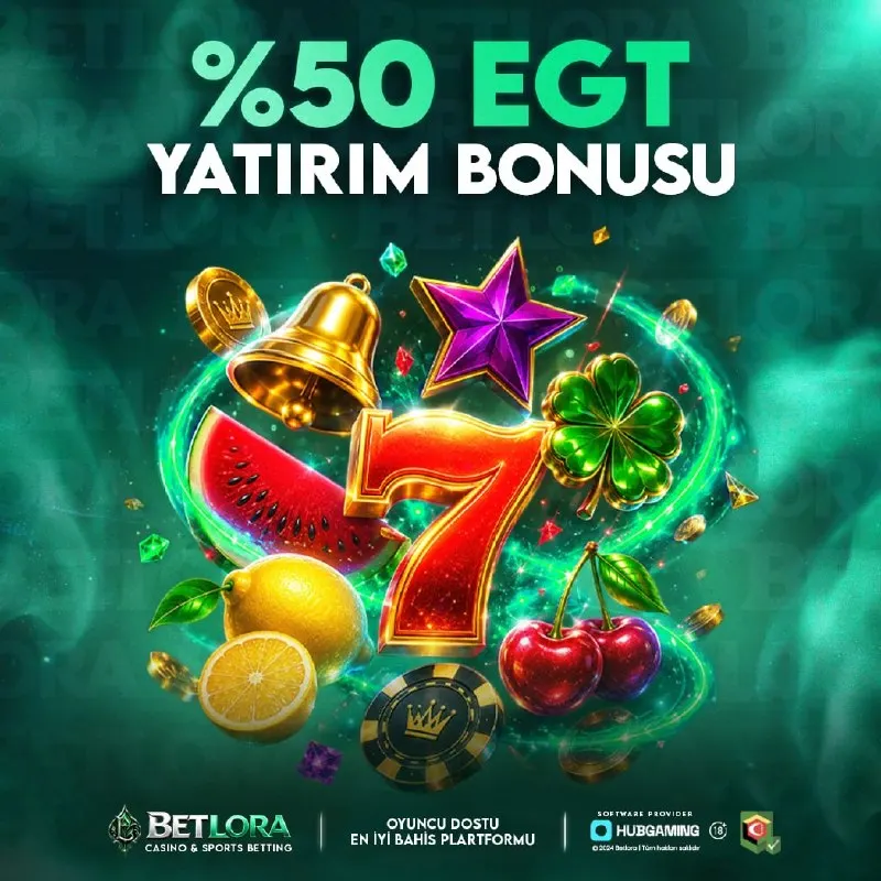 Betlora Telegram: ⚡️#Betlora ' dan EGT severlere özel 🔠5️⃣0️⃣ Bonus ! 📌Çekiminiz olsa dahi bu…