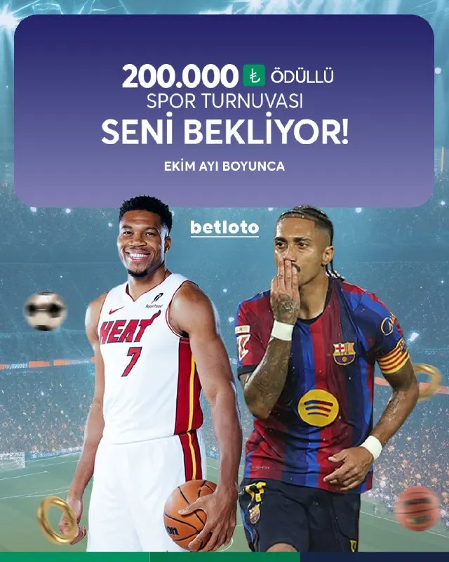 Betloto Telegram: 🏆 Betloto Spor Turnuvası’nda Zirveyi Hedefle! ⚽ 💰 200.000₺ ödül havuzu ile…