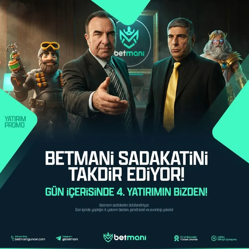 Betmani Telegram: 💥 Betmani Sadakat Programı: İstikrarınız Kazanca Dönüşüyor 💰Betmani ailesi…