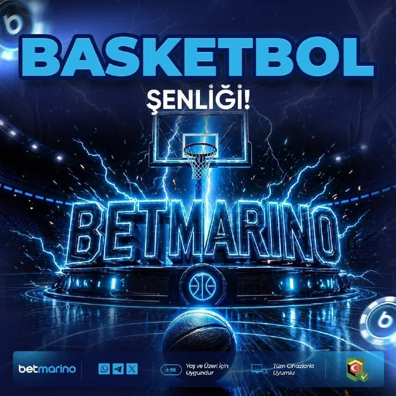 Betmarino Telegram: 🏀 Betmarino'dan 200 FreeSpin Hediyeli Basket Etkinliği! 🏀 5 Atış hakkını kullan…
