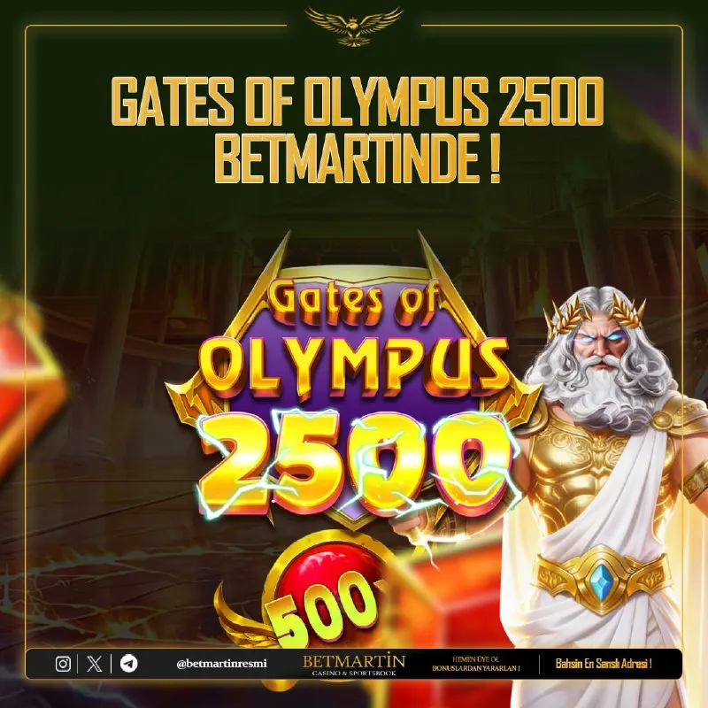 Betmartin Telegram: 🍀PRAGMATİCİN YILDIZI GATES OF OLYMPUS 2500 AKTİF! KAZANDIRMAYA BAŞLADI!…