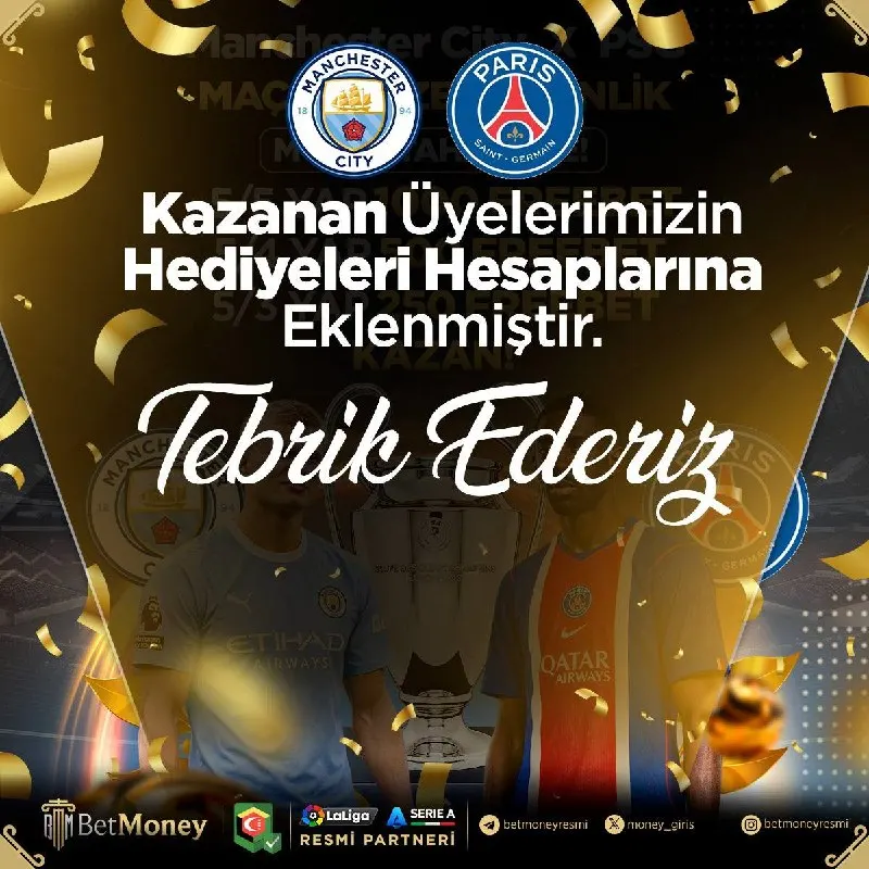 Betmoney Telegram: 📣 Kazanan üyelerimizin hediyeleri hesaplarına tanımlanmıştır 💸 Dünyanın ve…