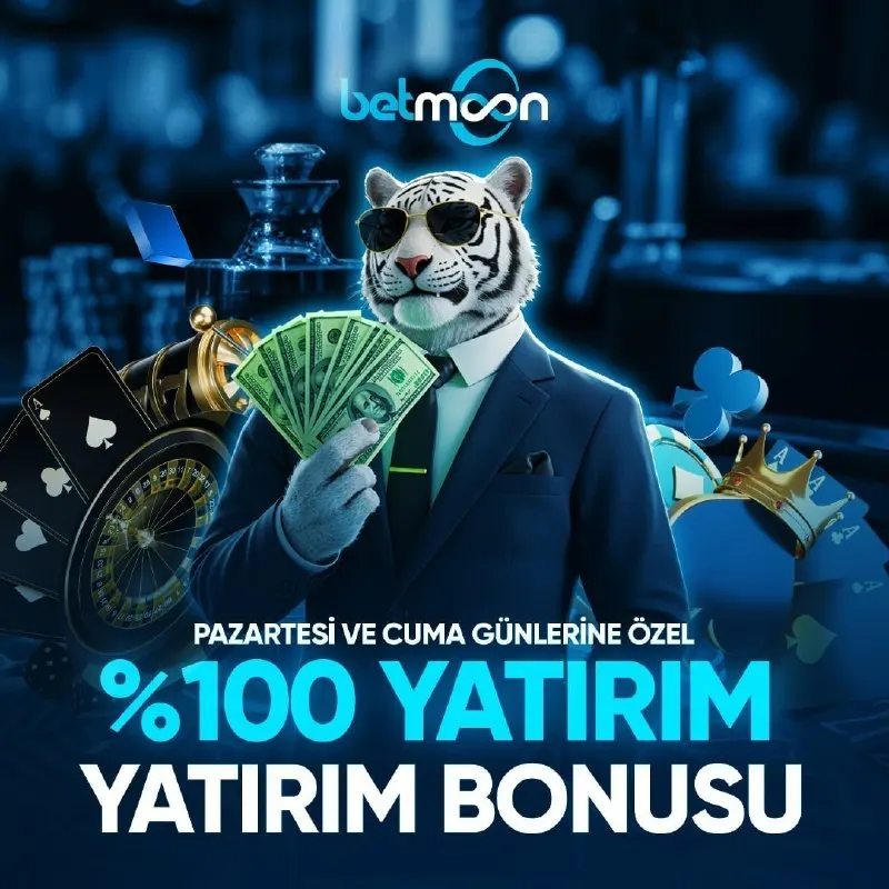 Betmoon Telegram: PAZARTESİ & CUMA BETMOON’DA KAZANÇ GÜNÜ! 🎆 👑 Haftanın en çok beklenen fırsatı…