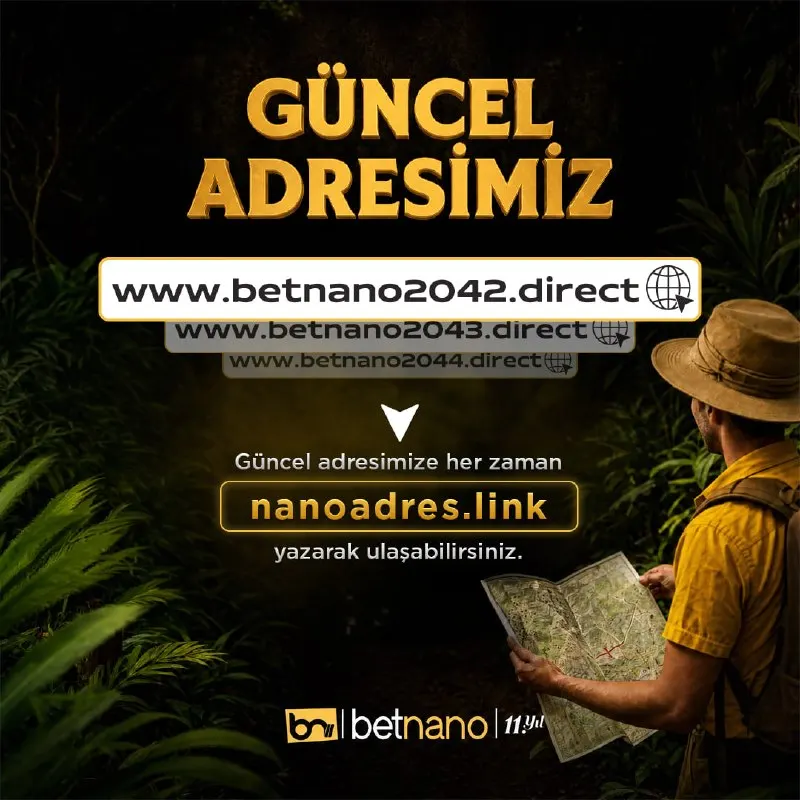 Betnano Telegram: BETNANO GİRİŞ ADRESİ GÜNCELLENMİŞTİR 🌐 Güncel adresimiz şu anda WEB üzerinde…