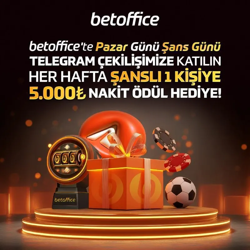 Betoffice Telegram: 🍀 BetOffice Telegram Pazar Çekilişi Zamanı! 👑 Sınırları aştık, ödülleri…