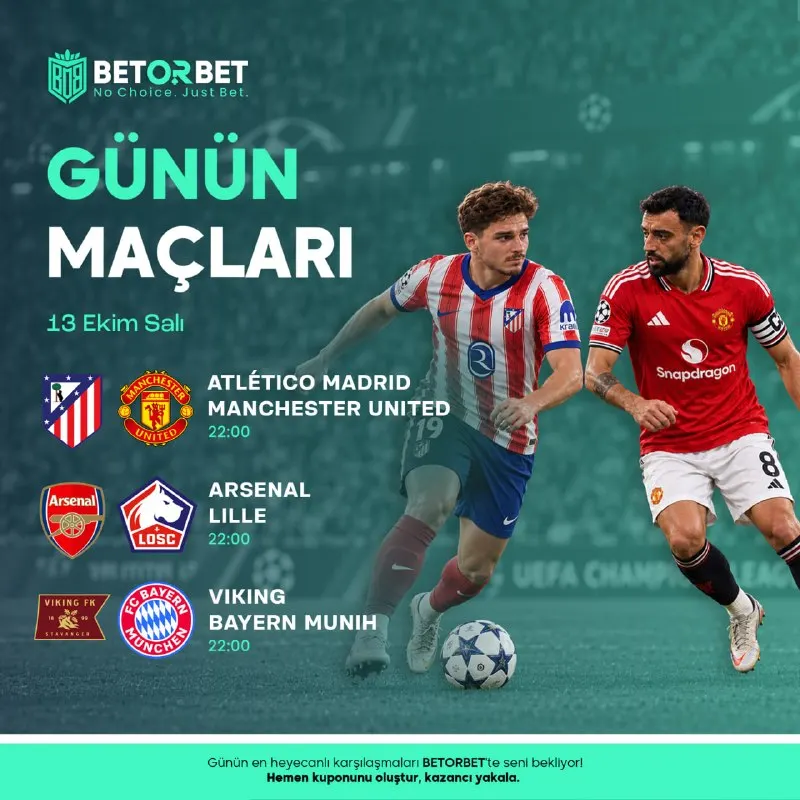 Betorbet Telegram: ⭐️BETORBET'TE GÜNÜN MAÇLARI! Devler Sahneye Çıkıyor! Atlético Madrid –…