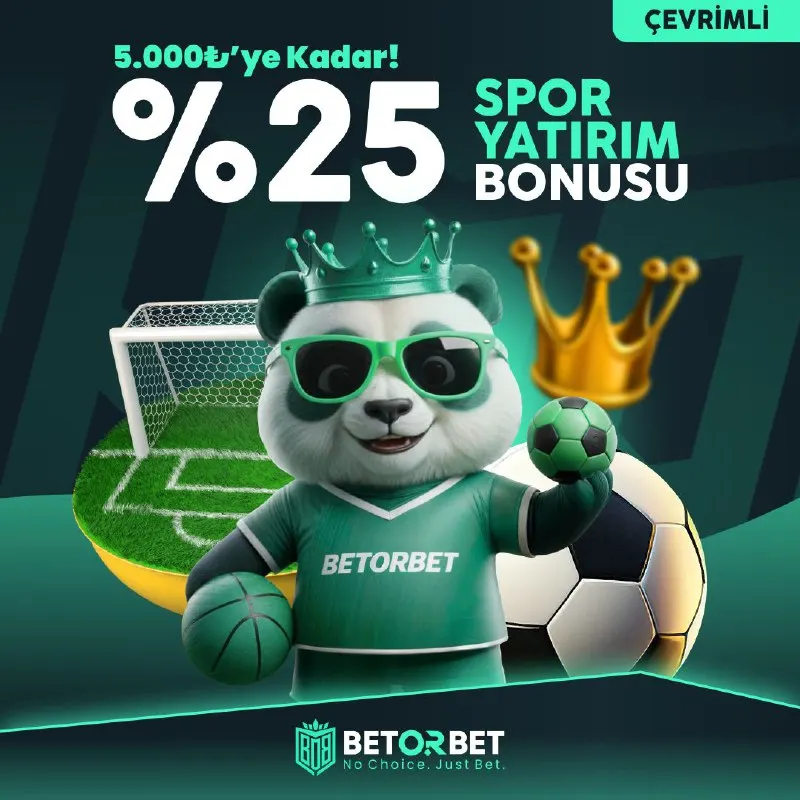 Betorbet Telegram: 🌟 %25 SPOR YATIRIM BONUSU ⚽️ Sporun Kalbi Betorbet'de Atıyor 🥇 %25 Spor Bonusu…