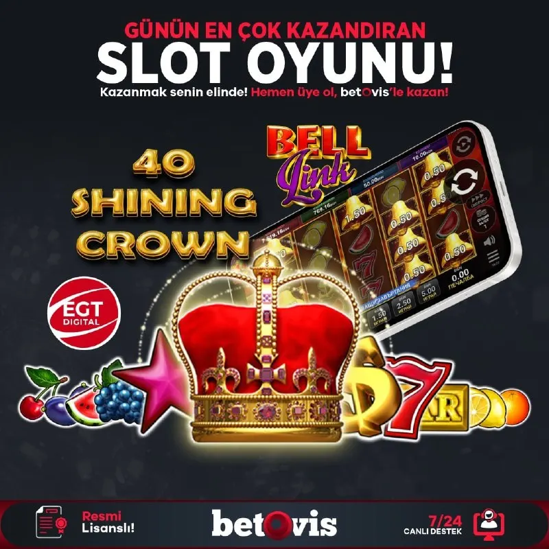 Betovis Telegram: 🫠🤗😸 'te Günün Şanslı Oyunu Günün En Çok Kazandıran 🎰 Slot Oyunu 🎰 🫠🤗😸'te…