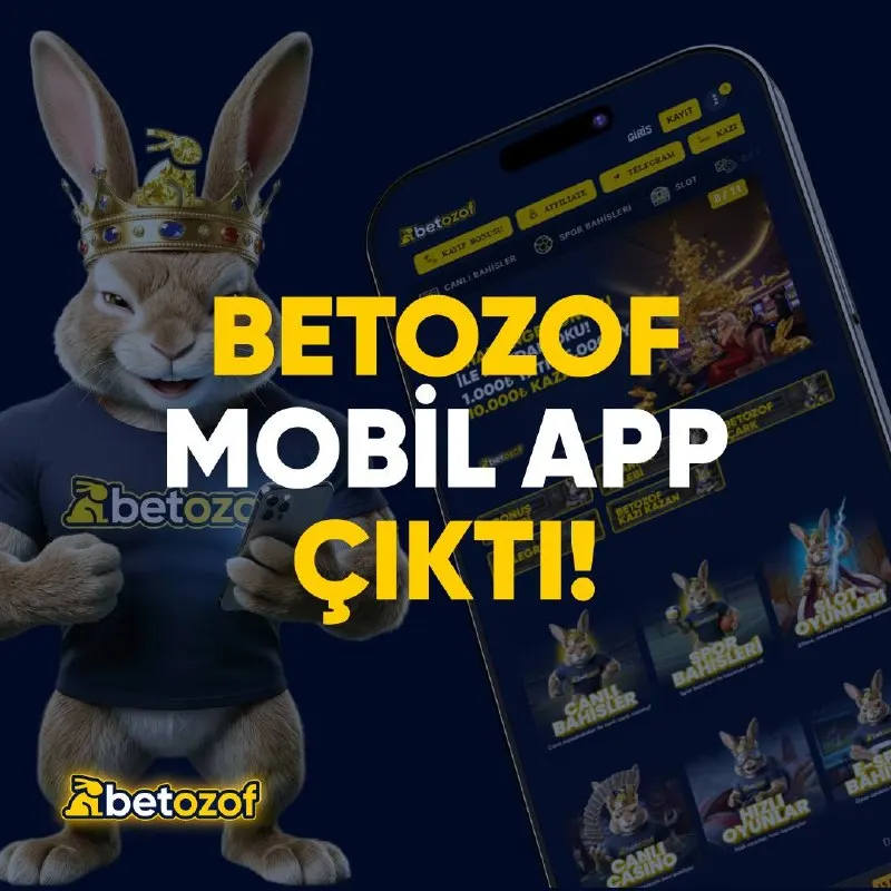 Betozof Telegram: 🎰🎰 BETOZOF’TA OYUN KEYFİNİ BÖLMEK YOK! SENDE HEMEN CİHAZINA UYGUN MOBİL…