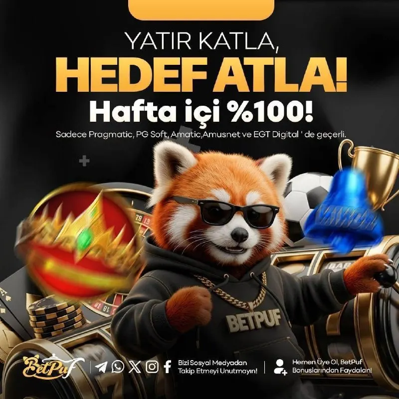 Betpuf Telegram: 🔡🔡🔡🔡🔡 🟡🟡🟡🟡🟡🔡🔡🔡🔡🔡🔡 ⚡️ BETPUF YATIR, KATLA BONUSU! 💰 Yatır Katla Bonusu ile…