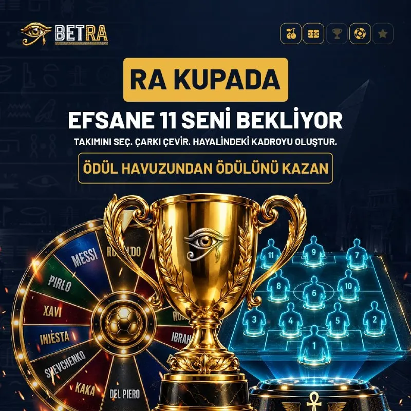 Betra Telegram: 😂😂🕯💡 💥 Betra Kupa’da sahne senin! 💥 🎲 Favori oyuncularını seç, kendi kadronu…