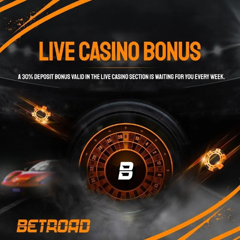 Betroad Telegram: 🎁 Boost your stack with a 30% weekly Live Casino Bonus. Claim yours now at…