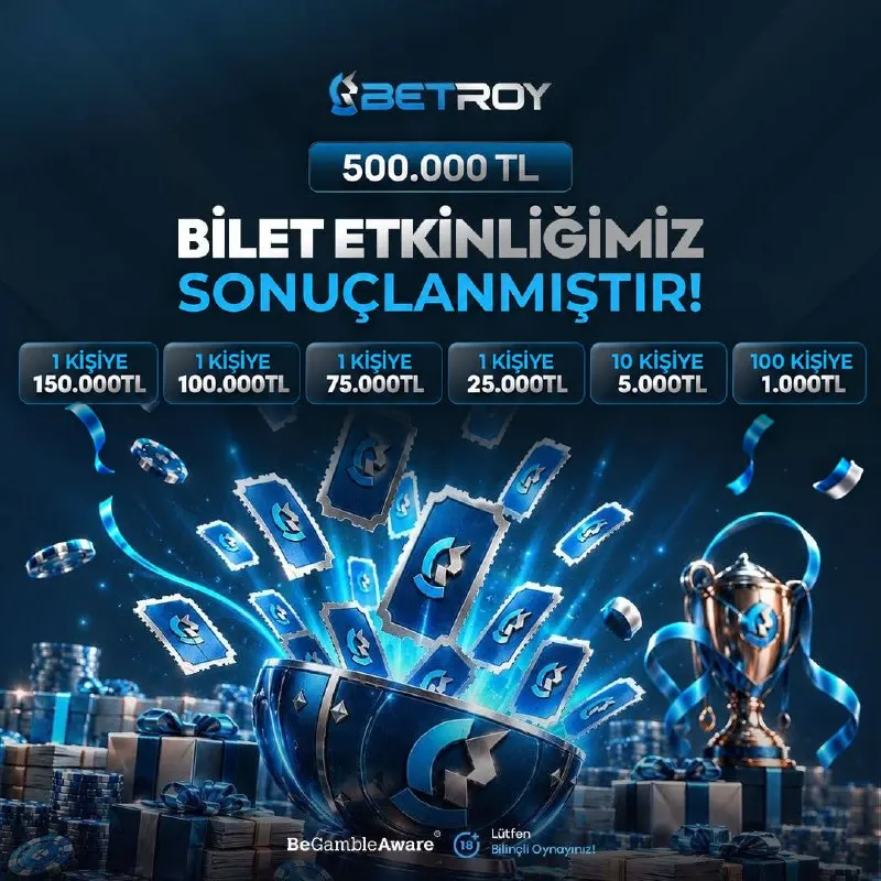 Betroy Telegram: 🔤🔤🔤🔤🔤🔤 ÇEKİLİŞİMİZ SONUÇLANMIŞTIR ÖDÜL KAZANAN TÜM ÜYELERİMİZİ TEBRİK EDERİZ 🎉…