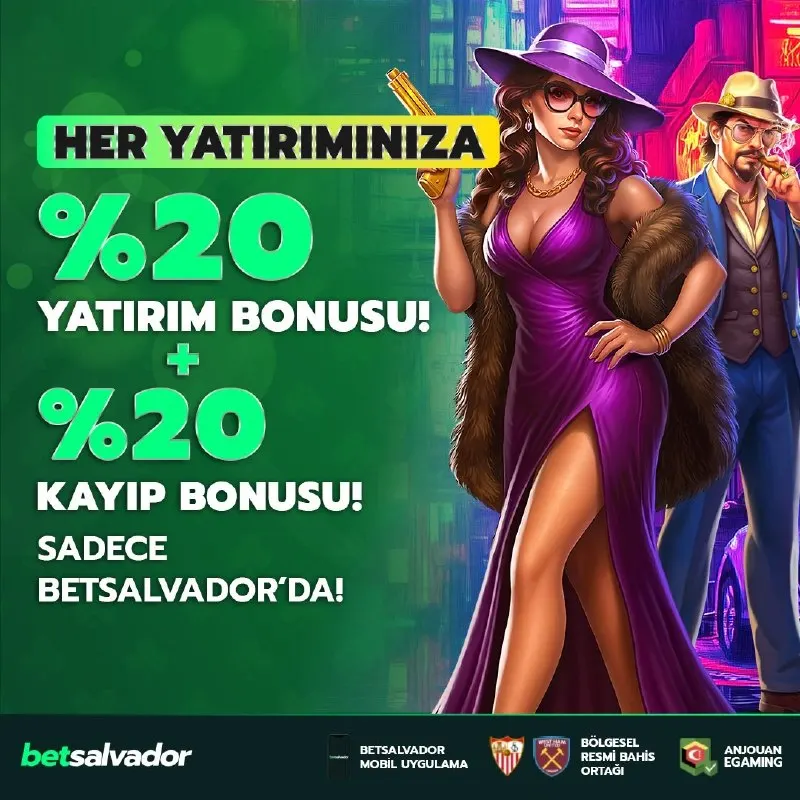 Betsalvador Telegram: 🔴 Çevrimsiz %20 Yatırım + %20 Kayıp Bonusu! 🔴 💚 Salvador'da Her Gün Her…