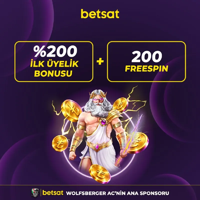 Betsat Telegram: 🎰 Betsat’ta İlk Yatırıma Bonus Üstüne Bonus! Betsat’ın ilk yatırım…
