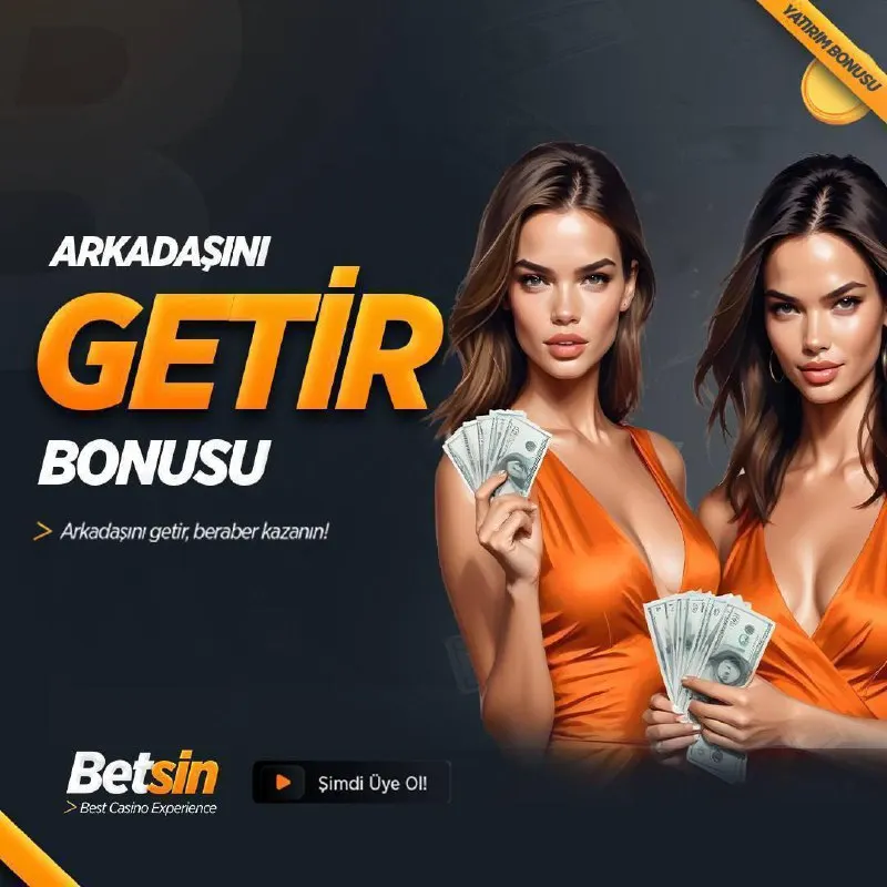 Betsin Telegram: ❤️ Arkadaşını getir, kazancı birlikte büyütün! 🤪 Betsin’de bonus fırsatları peş…