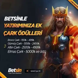 Betsin Telegram: 🤩 Betsin’de Çark Ödülleri seni bekliyor! 😀 Yatırımına özel çark avantajlarını…