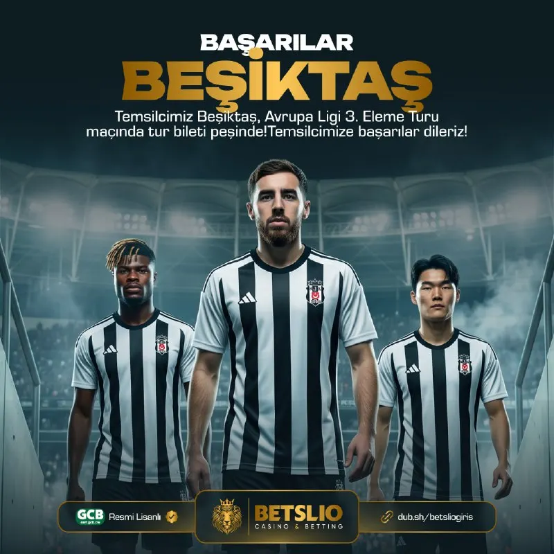 Betslio Telegram: ⚡️ KARTALLAR SAHNEYE ÇIKIYOR! BEŞİKTAŞ ŞAMPİYONLAR LİGİN'DE! 🏆 ⭐️ HRADEC…
