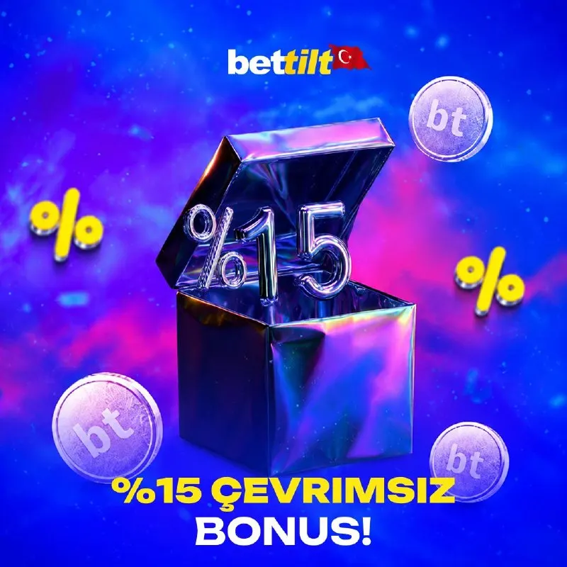 Bettilt Telegram: 🎰 %15 ÇEVRİMSİZ CASİNO BONUSU! 🎰 Minimum 3.000 TL yatırıma 7.500 TL'ye kadar…