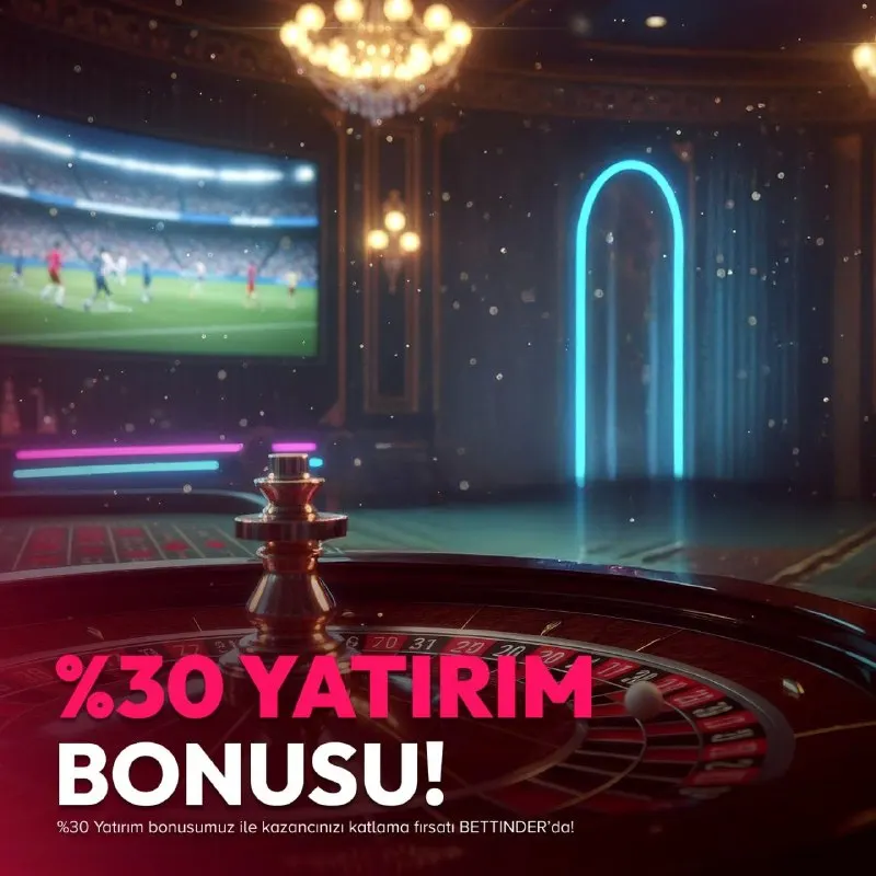 Bettinder Telegram: 💵 YATIRIMINI YAP, BONUSUNU KAP! 💵 💎 Bettinder'da %30 Yatırım Bonusu ile ilk…