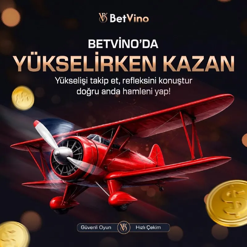 Betvino Telegram: ⏱ BetVino’da yükselirken kazanmanın tadı başka. 🎁 Hızlı aksiyon, yüksek tempo…