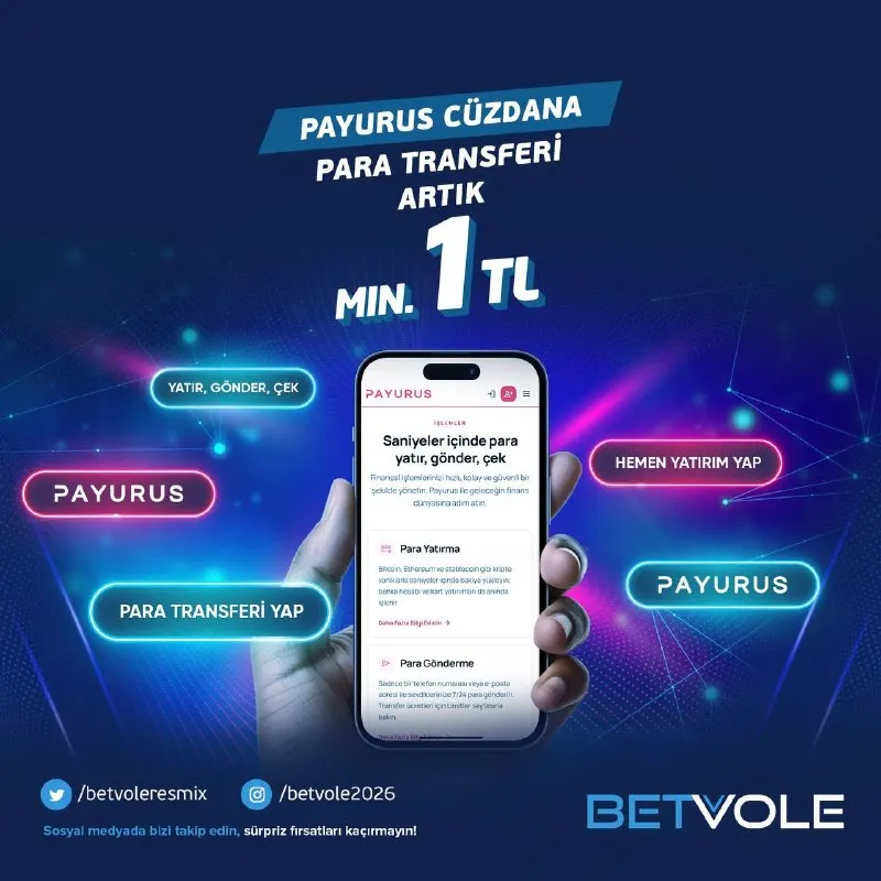 Betvole Telegram: ♦️🔺♦️♦️🔺🔺🔺♦️ile Yatırım Tutarı ♦️ ₺ Olarak Güncellendi ! 🍀 Hızlı, Güvenilir ve…