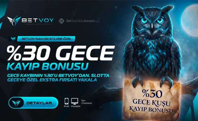 Betvoy Telegram: 🌙 🛍%3️⃣0️⃣ GECE ÖZEL KAYIP BONUSU ⚡ Gece kaybın Betvoy’da yanmıyor! 🎰 00:00…