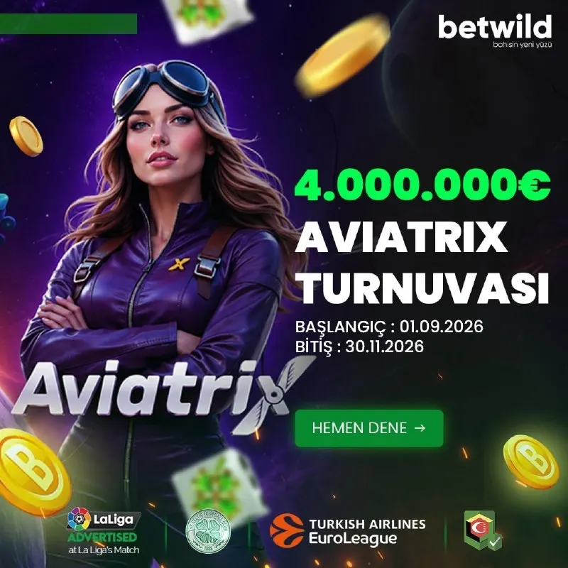 Betwild Telegram: 🔔💜🟣💜🟣💜🟣💜🟣🔔 👑 Betwild Aviatrix Turnuvası’nda Kazanma Zamanı: Şansını Yakala…