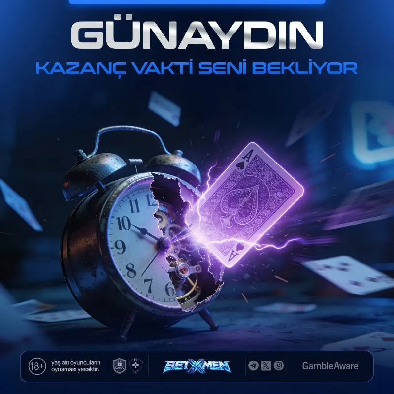 Betxmen Telegram: ☀️BETXMEN’LE GÜNAYDIN Şans seni bekliyor ➡️GÜNCEL GİRİŞ