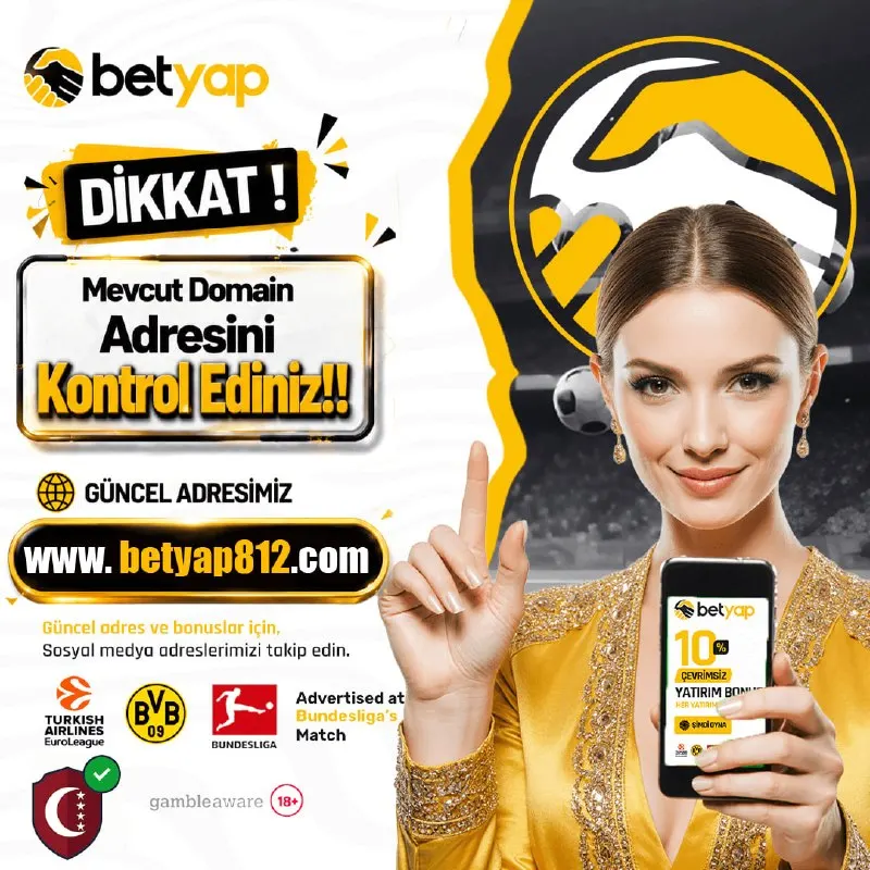 Betyap Telegram: 🎯 BETYAP AİLESİ DİKKAT! MEVCUT DOMAİN ADRESİNİZİ KONTROL EDİNİZ! 🎯 Güncel giriş…