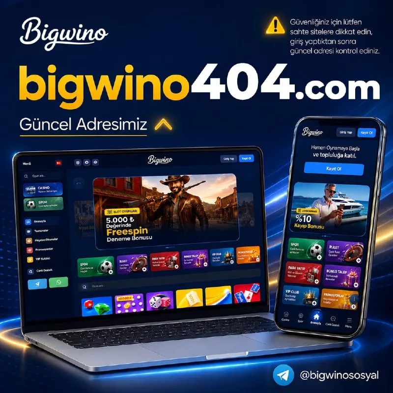 Bigwino Telegram: ‼️ Değerli Üyelerimiz, Giriş Adresimiz Güncellenmiştir. 🔗 Güncel Giriş 📌 Güncel…