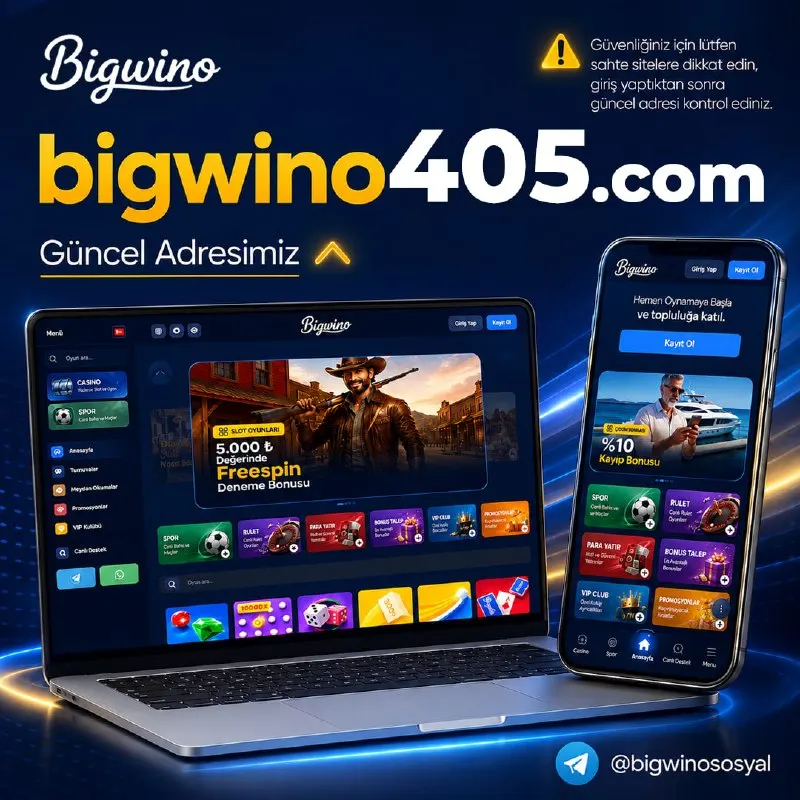 Bigwino Telegram: ‼️ Değerli Üyelerimiz, Giriş Adresimiz Güncellenmiştir. 🔗 Güncel Giriş 📌 Güncel…