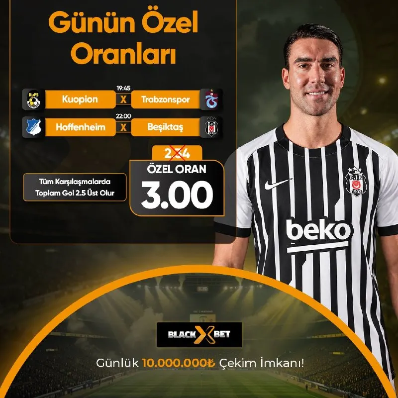 BlackXBet Telegram: 🔠🔠🔠🔠🔠🔠🔠🔠🔠 👑GÜNÜN ÖZEL ORANLARI 🔼3.00 ORAN 📣GÜN İÇERİSİNDE EN AZ 1 ADET 1000₺ VE…