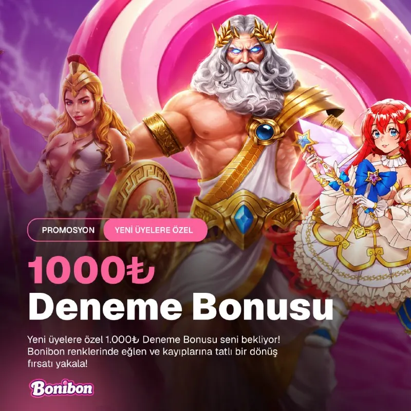 Bonibon Bahis Telegram: 🍬 BONİBON İLE TATLI BİR MACERA BAŞLIYOR! 🎁 BONİBON’a yeni katılan üyeler için…