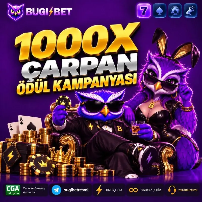 Bugibet Telegram: 🎁 1000X ÇARPAN ÖDÜLÜ! 🎁 💣 Slot oyunlarında 1000X çarpanı yakala! 🎁 Sweet…