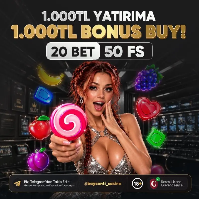 Byconti Casino Telegram: 🤩KAZANCIN KAPISINI BONUS BUY İLE AÇ 📢1.000 TL YATIRIM YAP 🌟1.000 TL BONUS BUY…