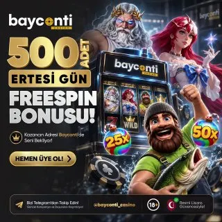 Bayconti Casino Telegram: HEDİYE FREESPINLER SENİ BEKLİYOR ✔️BayConti'de Yatırımına Ek Freespin Hediyen…