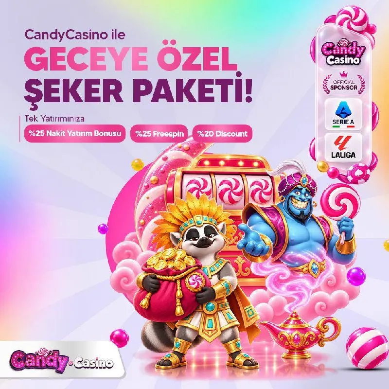 Candy Casino Telegram: 🌃 Geceye Özel Şeker Paketi! ✨ Özel bonus fırsatlarıyla heyecanı artır! 💎 %25…