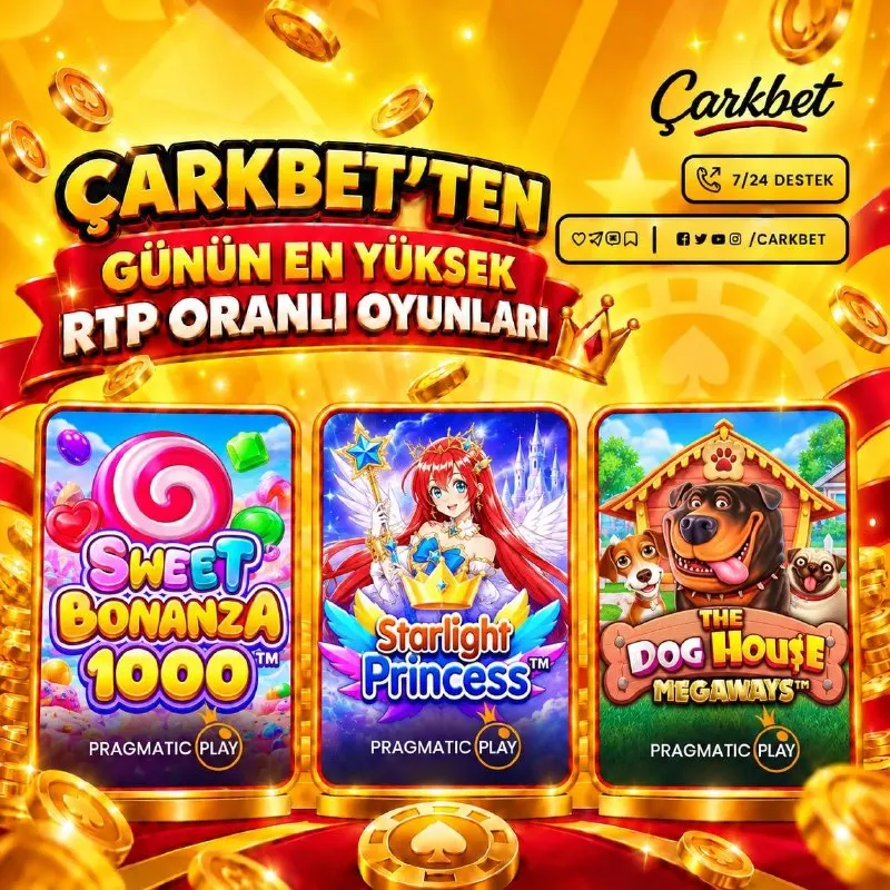 Çarkbet Telegram: kanal paylaşımı