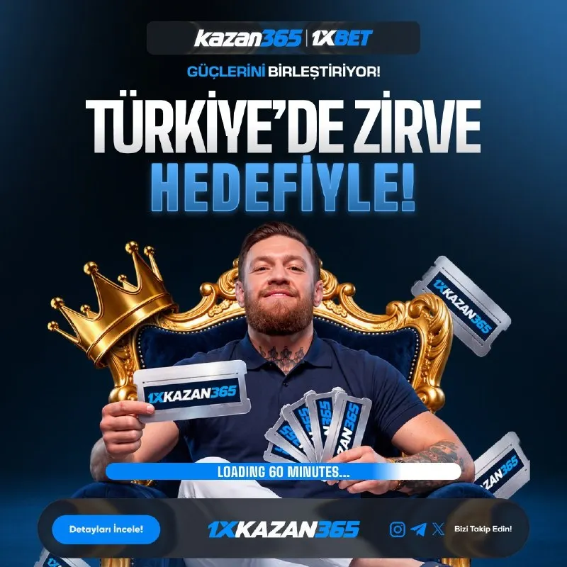 Çarkbet Telegram: LİSANS BİLDİRİMİ ZORUNLUDUR. 2 DÜNYA DEVİ BİRLEŞİYOR. 1XBET TÜRKİYE PAZARINDA…
