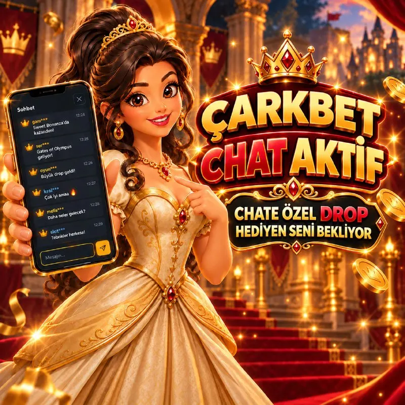 Çarkbet Telegram: 🔥 ÇARKBET CHAT AKTİF! 🔥 💬 Sohbete katıl, aktif kal ve chate özel DROP…
