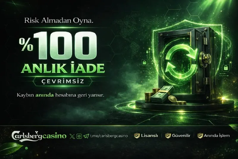 Carlsberg Casino Telegram: 👑 CARLSBERG'DE KAYIP ARTIK YOK ! 👑 👉 Minimum 1.000₺ ve üzeri her yatırımınızda…