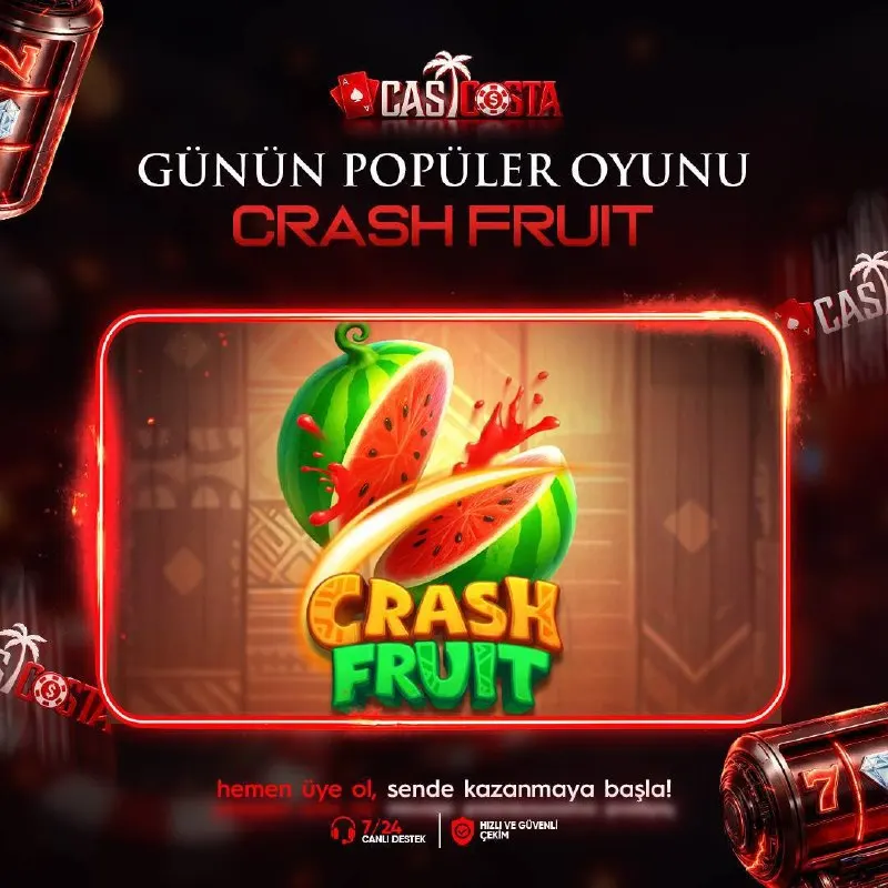 Casicosta Telegram: 🎰 CASİCOSTA'DA GÜNÜN PÖPÜLER OYUNU! 😄 🎰Slot kategorisinde bugün kazandıran…