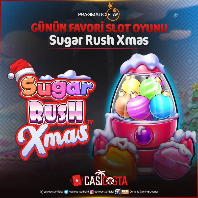 Casicosta Telegram: 🚀CASİCOSTA'DA GÜNÜN EN ÇOK KAZANDIRAN SLOT OYUNU! 🍬Slot kategorisinde bugün…