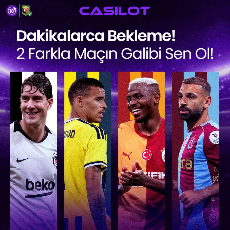 Casilot Telegram: 🔠 90 Dakikanın Sonucunu Bekleme! Erken Sonuçlandırma ile Kazancını Hemen…